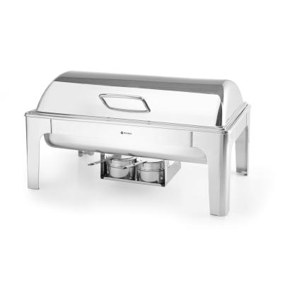 Chafing GN 1/1 vysoký lesk, HENDI, Profi Line, 9L, 570x405x(H)320mm | 470213